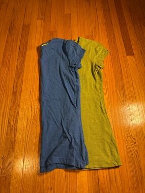 2 SO Juniors Small T Shirts Bundle Green Blue Kohl’s